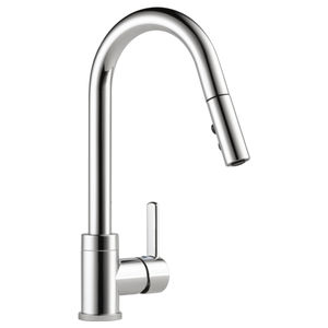 miscelatore in metallo cromato / da cucina / 3 fori