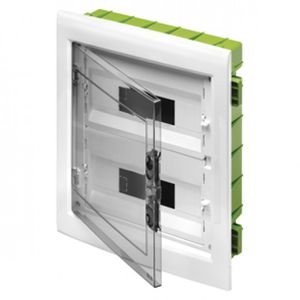 quadro elettrico da incasso / industriale / vuoto / con sportello trasparente
