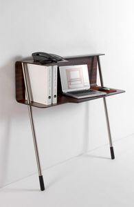 scrivania in laminato / moderna