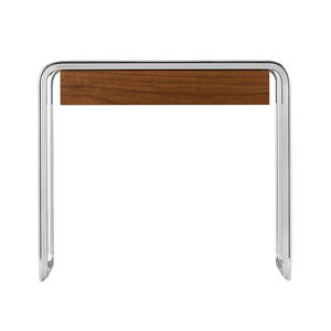 tavolino basso moderno / in legno / in metallo / rettangolare