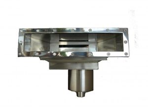 skimmer per piscine in acciaio inox