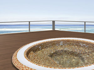 spa da incasso / tonda / 6 posti