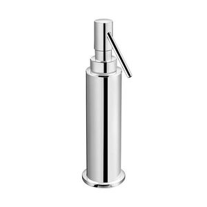 distributore di sapone da appoggio / in plastica / in ottone cromato / in ottone placcato oro
