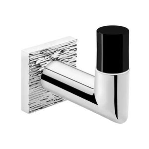 appendiabiti da parete moderno / in metallo cromato / da bagno