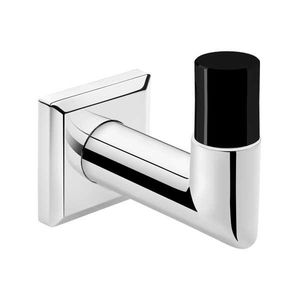 appendiabiti da parete moderno / in metallo cromato / in vetro / da bagno