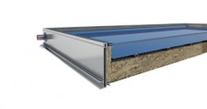 pannello termico piano / per scaldare l’acqua / con telaio in alluminio
