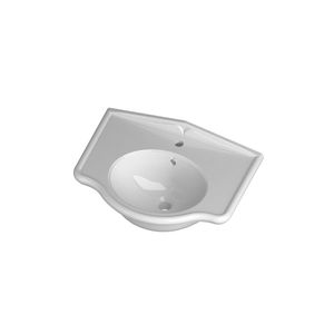 lavabo da incasso / ovale / in ceramica / moderno