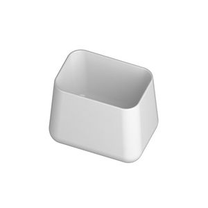 lavabo da appoggio / rettangolare / in ceramica / moderno