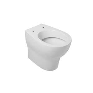 WC da appoggio / in ceramica / con sciacquone ad incastro