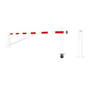 barriera di controllo accessi / per strada / a bilico / in acciaio galvanizzato