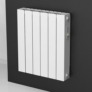 radiatore elettrico / in alluminio / moderno / rettangolare