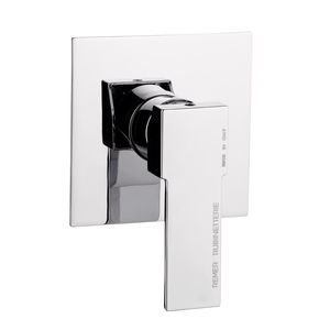 miscelatore da doccia / da incasso / in metallo cromato / da bagno