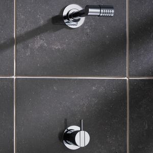 miscelatore da doccia / da incasso / in ottone / in acciaio inox