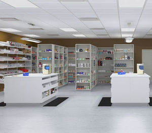 armadietto per medicinali da appoggio / contract