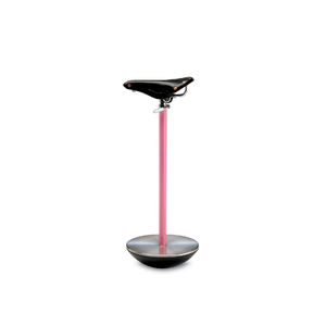 sgabello da bar design originale / in acciaio laccato / in ghisa / di Achille Castiglioni