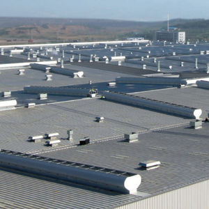ventilatore estrattore / da tetto / professionale / industriale