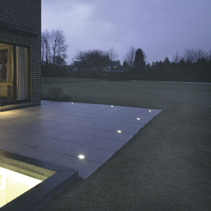 luce da incasso a pavimento / LED / tonda / quadrata