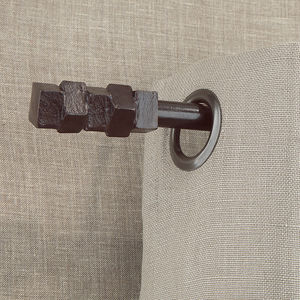bastone per tende in bronzo / in ottone