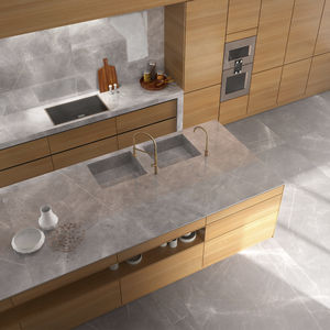 piano di lavoro in gres porcellanato / da cucina / da bagno / da esterno