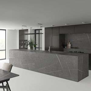 piano di lavoro in gres porcellanato / da cucina / da bagno / da esterno