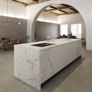 piano di lavoro in gres porcellanato / da cucina / da bagno / da esterno