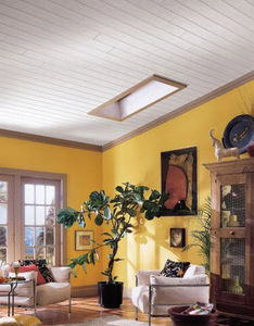 controsoffitto in legno / a doghe / ignifugo