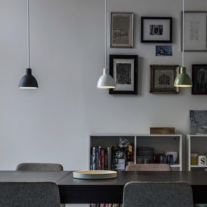 lampada a sospensione / moderna / in alluminio / da interno