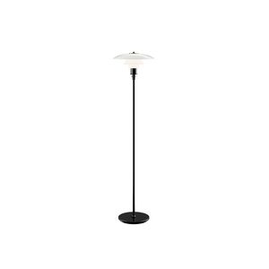 lampada da terra / moderna / in ottone / in metallo cromato