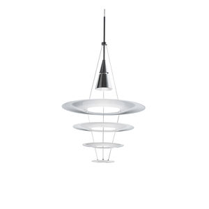 lampada a sospensione / moderna / in alluminio / in acciaio inossidabile