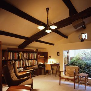 lampadario moderno / in vetro / in ottone cromato / a incandescenza