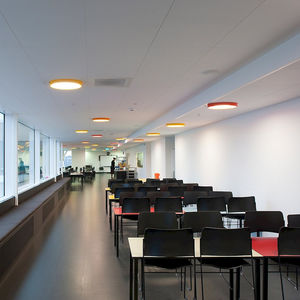 plafoniera moderna / rotonda / in acrilico / LED