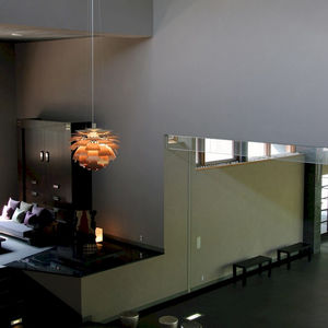 lampada a sospensione / moderna / in alluminio / in rame