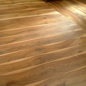 parquet multistrato / da incollare / in noce antico / oliato