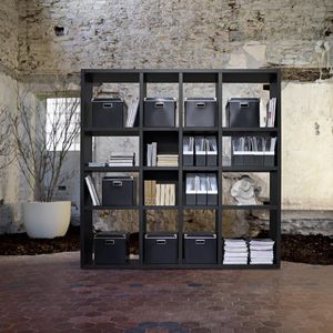 scaffale modulare / moderno / in legno / contract