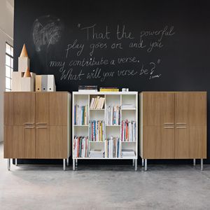credenza alta / moderna / in legno / modulare