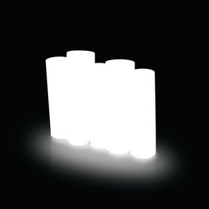 vaso da giardino in polietilene / luminoso