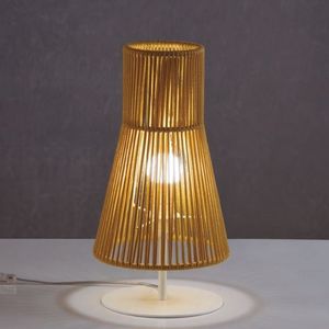 lampada da tavolo / moderna / in corda / da interno
