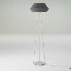 lampada da terra / moderna / in metallo / in corda