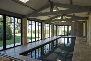 piscina interrata / in calcestruzzo / da interno