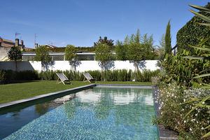 piscina interrata / in calcestruzzo / corridoio di nuoto / da esterno
