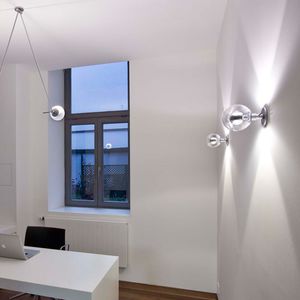 applique moderna / in vetro / in alluminio / in ottone