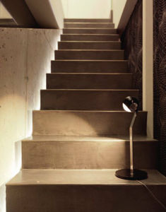 lampada da tavolo / moderna / in alluminio / in vetro