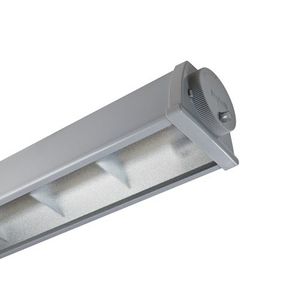 luce a sospensione / LED / lineare / in vetro