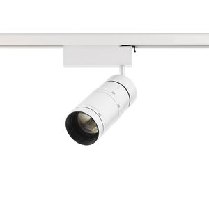 faretti a binario LED / tonda / in ghisa di alluminio / contract