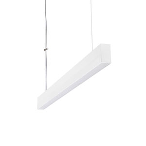 luce a sospensione / LED / lineare / in alluminio