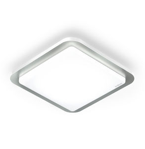 plafoniera moderna / quadrata / in metallo / LED