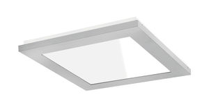 luce da incasso a soffitto / a lampada fluorescente / quadrata / da bagno