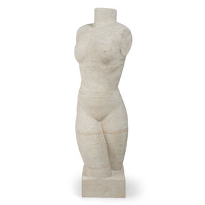 scultura in pietra calcarea