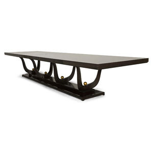 tavolo in stile / in legno / rettangolare / allungabile