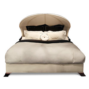 letto a baldacchino / doppio / classico / in mogano